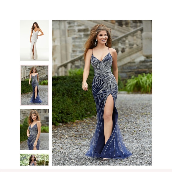 Black Morilee Prom Dress - Picture 3 of 3